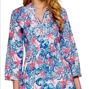 Lily Pulitzer She Sells Seashells Tunic